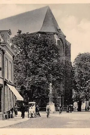 Doesburg Kerkstraat met IJsverkoper HC40464 Darmowa dostawa