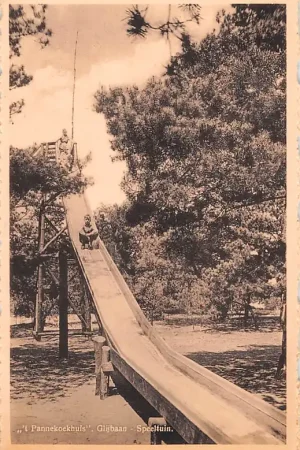 Lunteren 't Pannekoekhuis Glijbaan Speeltuin 1952 HC40835 Darmowa dostawa