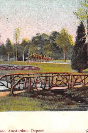 Apeldoorn Wilhelminapark 1905 HC35847 Autentyczny