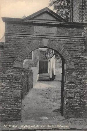 Tani Harderwijk Toegang tot de v.m. Hortus Botanicus HC35427