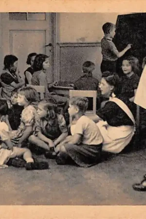 Voorthuizen Groot Dennenlust In de Speelzaal 1949 Nijkerk HC32591 Oryginalny