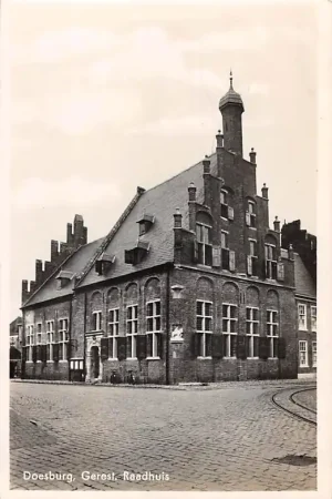 Tylko dziś Doesburg Gerest. Raadhuis 1941 HC31317