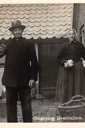 Doetinchem Omgeving Gelders Echtpaar 1940 Klederacht HC31232 Promocja