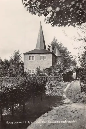 Hoog-Soeren bij Apeldoorn Het Kasteeltje (achterzijde) 1942 HC28033 Kup teraz