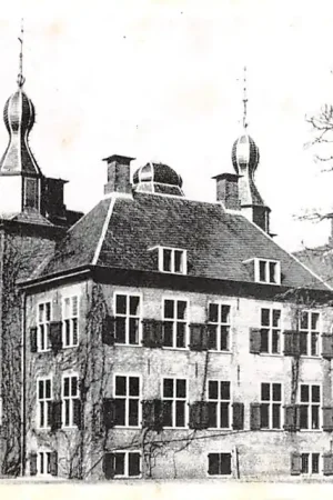 Rabat Harderwijk Norbertijner Priorij De Essenburgh Hoofdgebouw Oostzijde 1958 HC26097