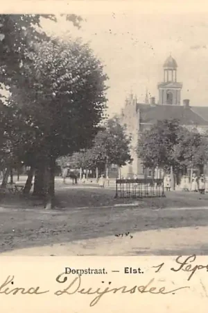 Elst (GD) Betuwe Dorpstraat 1903 HC22078 Autentyczny