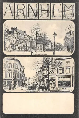 Arnhem Velperbuitensningel Hommelstraat van af het Velperplein HC21299 Zwrot pieniędzy