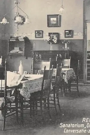 Renkum Sanatorium Oranje Nassau's Oord Conversatie-zaal 1e klasse 1915 HC9785 Wysoka jakość