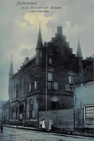 Popularny Zaltbommel 1909 Huis Maarten van Rossum Kantongerecht HC7327