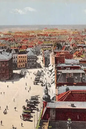 Groningen in vogelvlucht Zuidwestzijde 1911 HC43127 Popularny