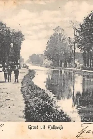 Kalkwijk Groet uit 1908 Midden - Groningen HC44677 Wyprzedaż