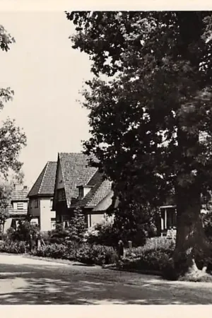 Haren Oosterweg N.Z. 1948 Groningen. Mooie gelopen ansichtkaart met postzegel en stempel 1948. HC26095 Premium