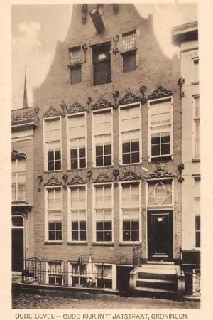 Groningen Oude Kijk in 't Jatstraat Oude Gevel HC23875 Oferta limitowana