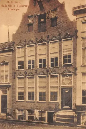 Promocja Groningen Oude Kijk in 't Jatstraat Oude Gevel HC23871
