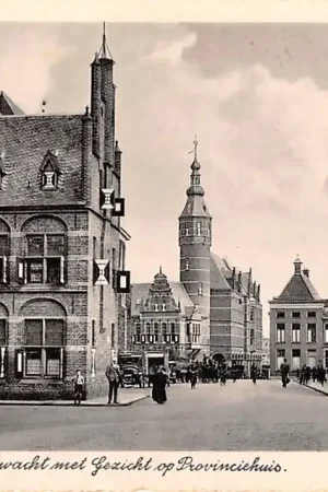 Groningen Hoofdwacht met Gezicht op Provinciehuis HC21814 Bezpieczna płatność