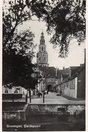 Wyprzedaż Groningen Gardepoort Martinitoren 1939 HC13996