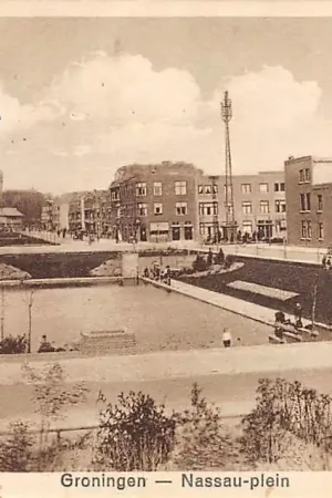Promocja Groningen Nassau-plein 1930 HC13595