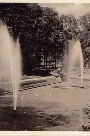 Groningen Noorderplantsoen Fontein 1934 HC13495 Zwrot pieniędzy