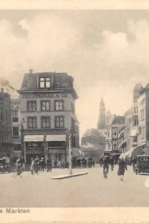 Autentyczny Groningen Tusschen beide Markten 1935 HC13362