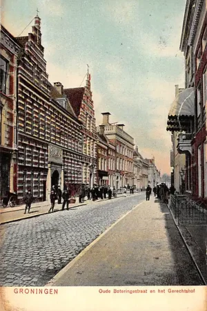Groningen Oude Boteringestraat en het Gerechtshof 1910HC13425 Oferta