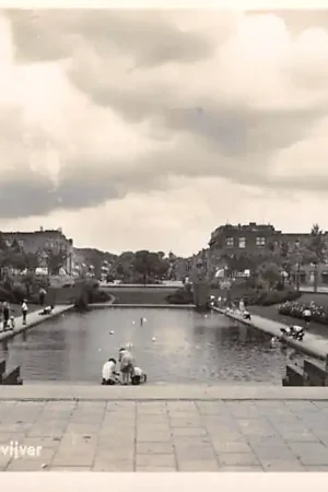 Groningen Nassauvijver 1940 HC12284 Oryginalny