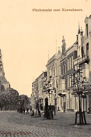 Zamów teraz Groningen Vischmarkt met Korenbeurs HC13471
