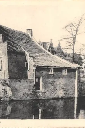 Popularny Groningen Damsterdiep Poortershuisje HC13465