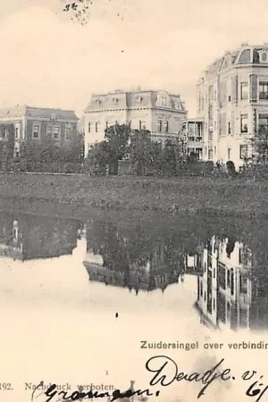 Groningen Zuidersingel over Verbindingskanaal 1903 HC10638 Oferta