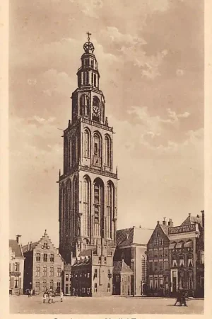 Groningen Martini Toren HC10248 Autentyczny