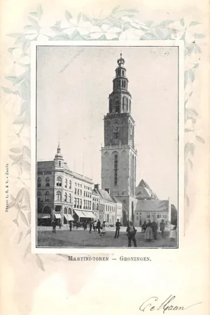 Groningen Martini-Toren 1900 HC9435 Wysoka jakość
