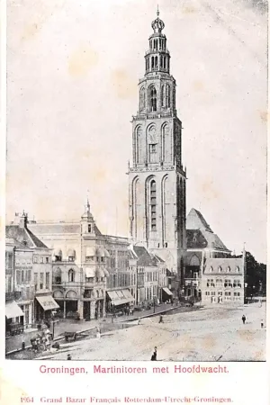 Groningen Martinitoren met Hoofdwacht HC8736 Tani