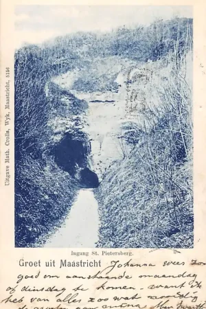 Rabat Maastricht Ingang St. Pietersberg 1901 Limburg Grot HC61254