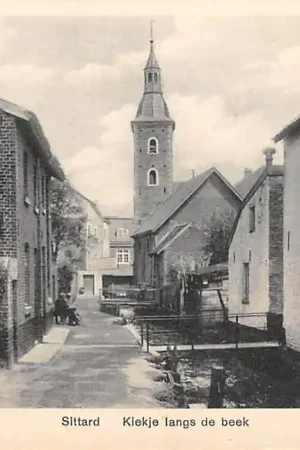 Autentyczny Sittard Kiekje langs de beek 1930 Limburg HC61518