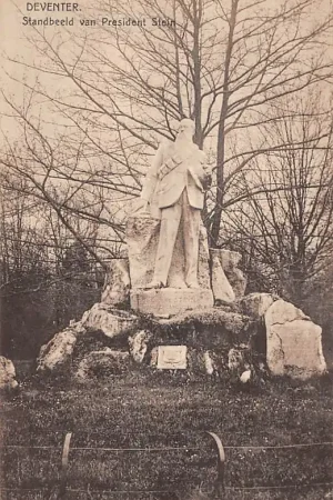 Premium Deventer Standbeeld van President Stein van Zuid-Afrika 1923 HC60074
