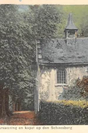 Rabat Valkenburg (LB) Kluizenaarswoning en kapel op den Schaesberg 1934 Limburg HC59585