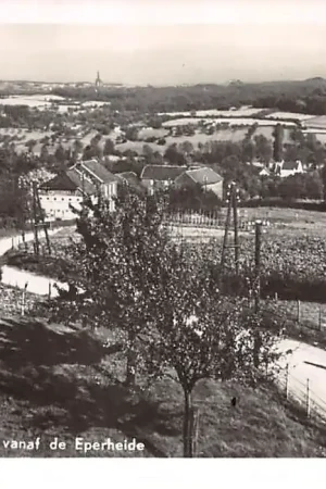 Epen (Z.L.) Gezien vanaf de Eperheide Limburg 1954 HC56470 Oryginalny