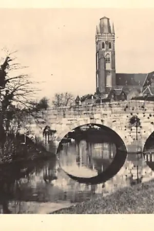 Popularny Roermond Roerkade No. 6. De Roerbrug Hub Leufkens 1947 HC49890