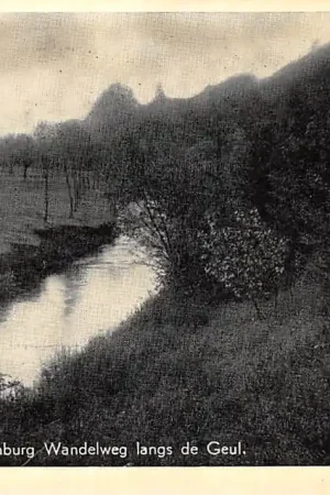 Rabat Schin op Geul Wandelweg langs de Geul 1952 HC43519
