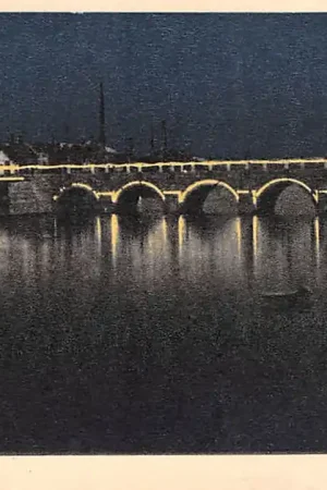 Maastricht Souvenir Verlichte Maasbrug 1948 HC18504 Oferta
