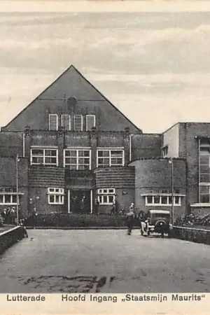 Lutterade Hoofd Ingang Staatsmijn Maurits Geleen 1931 Mijn HC6884 Oryginalny