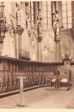 Tylko dziś Heeswijk Norbertijner Abdij van Berne Koorgestoelte beeldhouwwerk van Uyttewael Dinther Noord-Brabant HC59727
