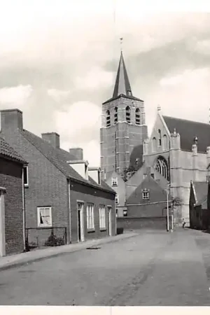 Wouw Kloosterstraat Noord-Brabant 1957 HC56591 Wysoka jakość