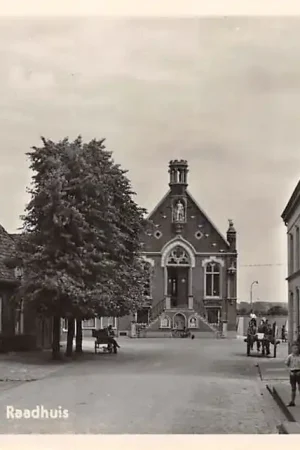 Ekspresowa dostawa Cuyk Maasstraat met Raadhuis 1942 Noord-Brabant HC55894