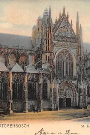 Tani 's-Hertogenbosch St. Janskerk 1902 Prachtige kaart! HC55154