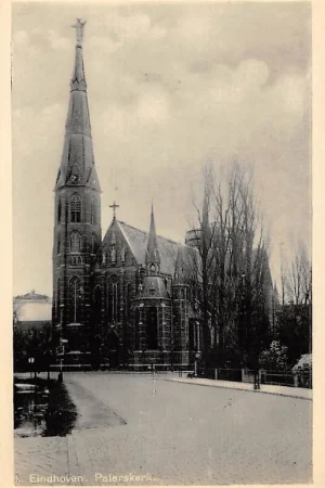 Eindhoven Paterskerk 1938 HC53311 Autentyczny