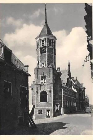 Willemstad Het Raadhuis uit 1620 Noord-Brabant HC51319 Zwrot pieniędzy