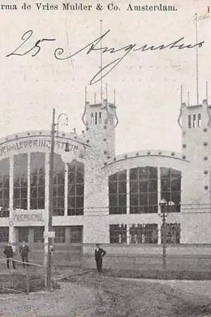 Tani Waalwijk Tentoonstelling Schoen- en Leder-industrie 1903 Machinehal HC46922