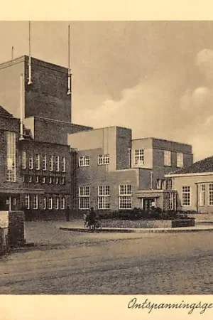 Eindhoven Ontspanningsgebouw Philips fabrieken 1934 HC44990 Kup teraz
