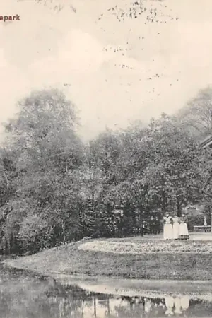 Ostatnia szansa Tilburg Wilhelminapark met muziektent 1909 HC42072