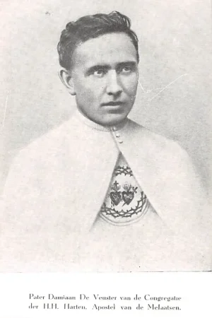 Sint-Oedenrode Missiehuis Pater Damiaan Pater Damiaan De Venster van de Congregatie der H.H. Harten Apostel van de Melaatsen HC39323 Popularny